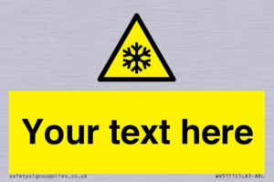 Custom Snowflake Sign